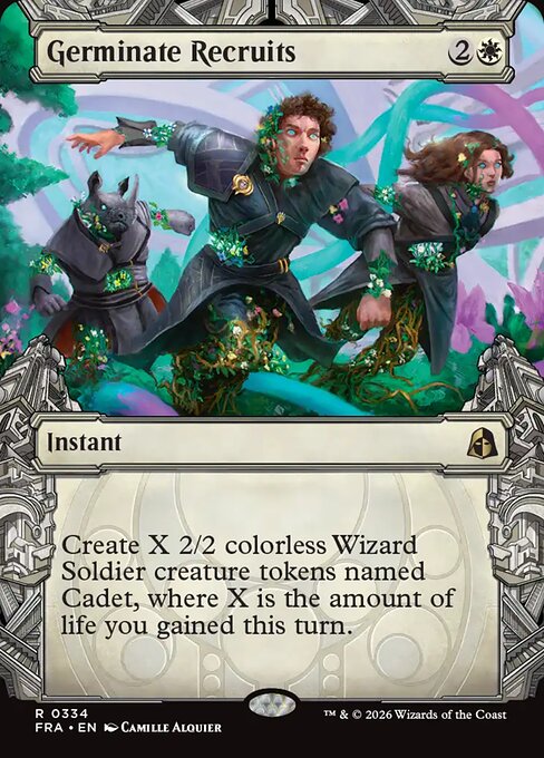 Germinate Recruits (FRA) 334 - Near Mint