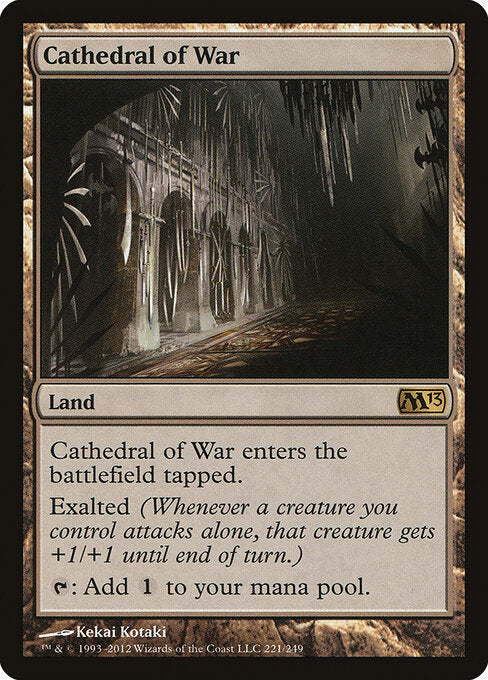Cathedral of War (M13) 221 - Foil - Near Mint