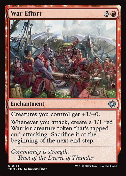 War Effort Foil (TDM) #131