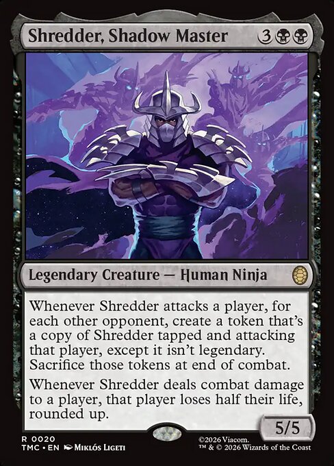 Shredder, Shadow Master (TMC) 20 - Near Mint