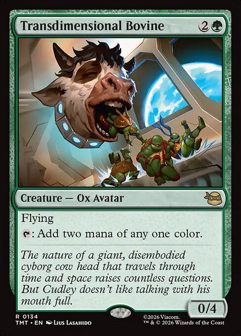 Transdimensional Bovine (TMT) 134 - Near Mint