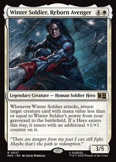 Winter Soldier, Reborn Avenger (MSC) 27 - Near Mint