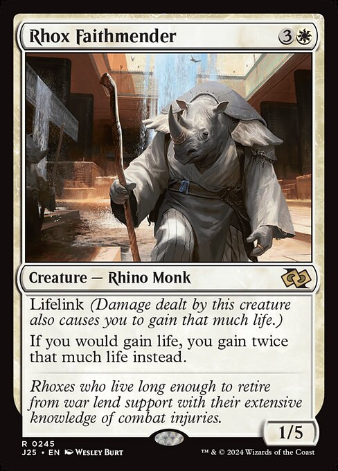 Rhox Faithmender (J25) 245 - Near Mint