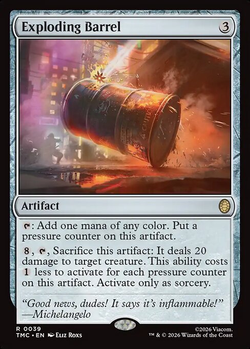 Exploding Barrel (TMC) 39 - Near Mint