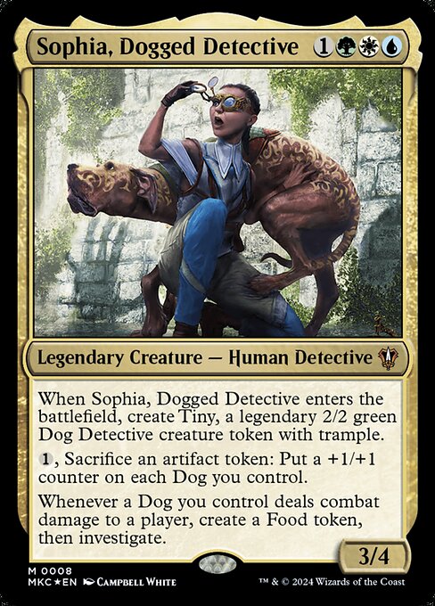Sophia, Dogged Detective Foil (MKC) #8