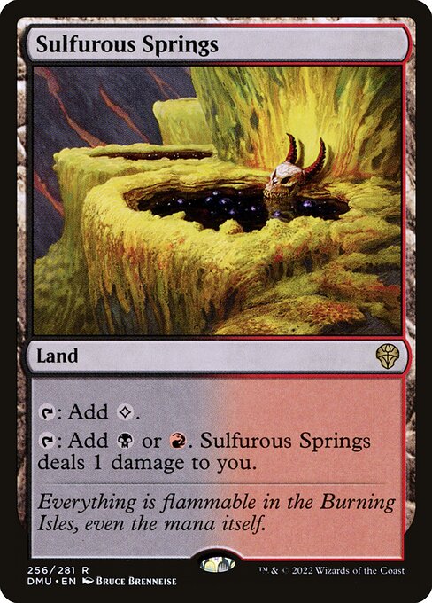 Sulfurous Springs (DMU) 256 - Near Mint