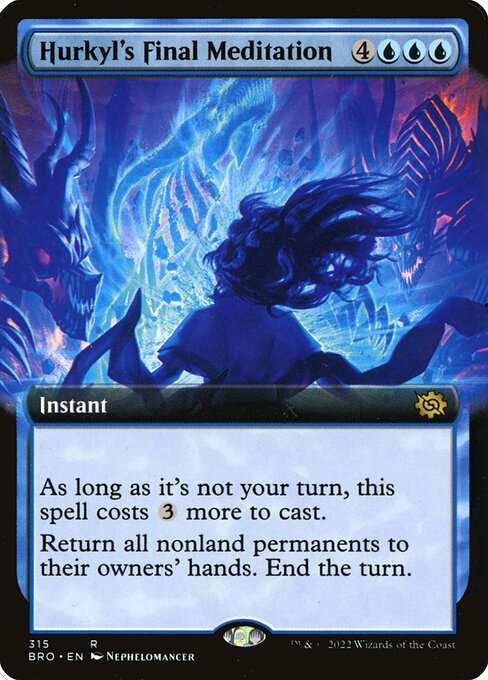 Hurkyl's Final Meditation (BRO) 315 - Near Mint
