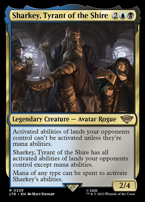Sharkey, Tyrant of the Shire Foil (LTR) #229