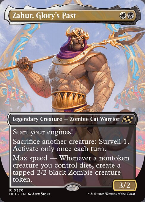 Zahur, Glory's Past Foil (DFT) #370