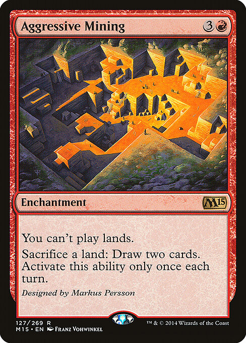 Aggressive Mining (M15) 127 - Near Mint