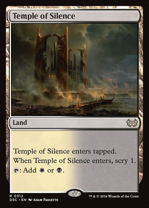 Temple of Silence (DSC) 312 - Near Mint