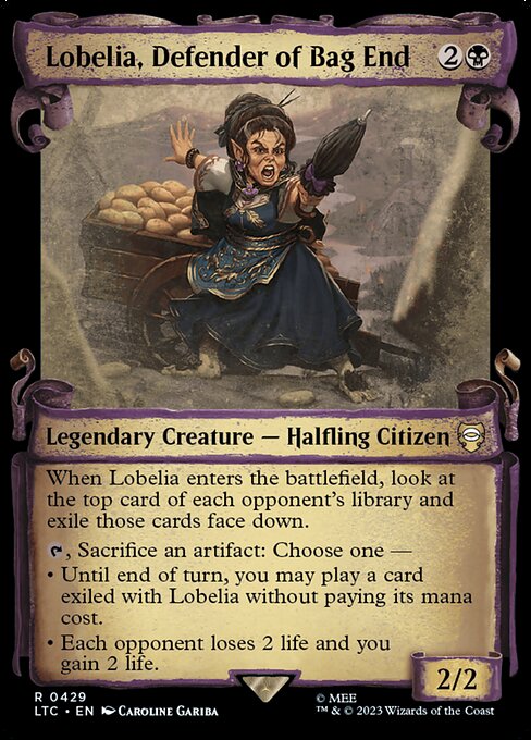 Lobelia, Defender of Bag End (LTC) 429 - Near Mint