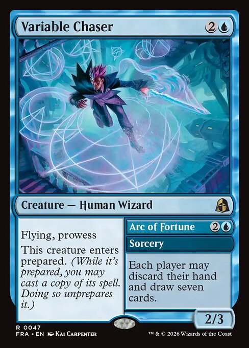 Variable Chaser // Arc of Fortune (FRA) 47 - Foil - Near Mint