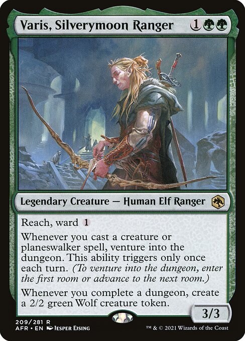 Varis, Silverymoon Ranger Foil (AFR) #209