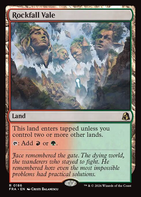 Rockfall Vale (FRA) 186 - Near Mint