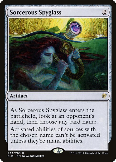 Sorcerous Spyglass (ELD) 233 - Near Mint