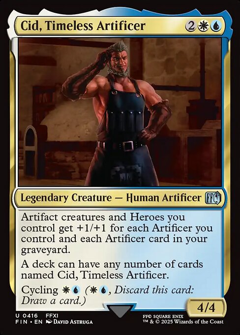 Cid, Timeless Artificer (FIN) 416 - Near Mint
