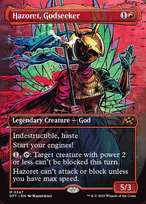 Hazoret, Godseeker (DFT) #347