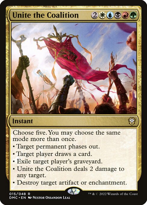 Unite the Coalition (DMC) 15 - Near Mint