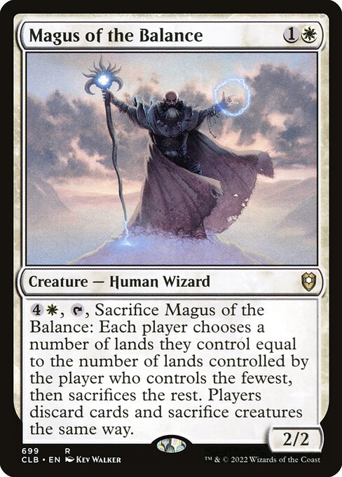 Magus of the Balance (CLB) 699 - Near Mint
