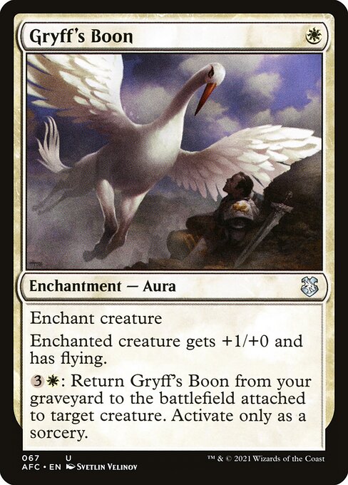 Gryff's Boon (AFC) 67 - Near Mint