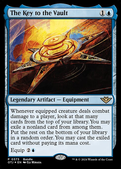 The Key to the Vault Foil (OTJ) #373