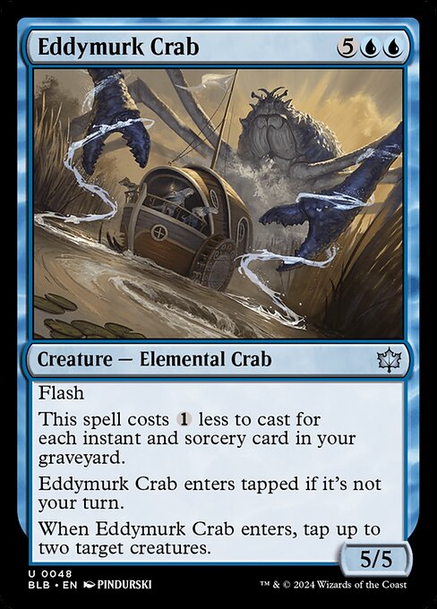 Eddymurk Crab (BLB) 48 - Foil - Near Mint