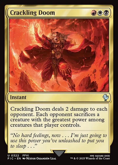 Crackling Doom (FIC) 322 - Near Mint