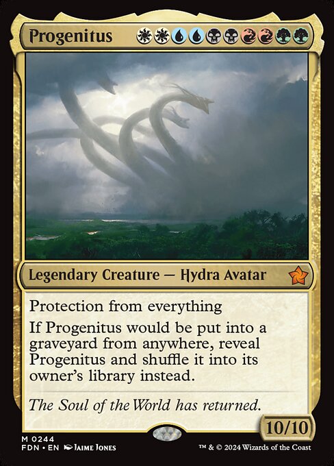 Progenitus Foil (FDN) #244