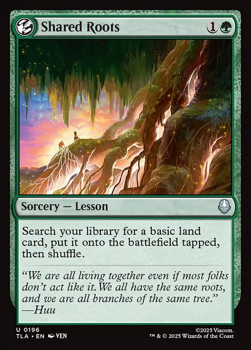 Shared Roots Foil (TLA) #196
