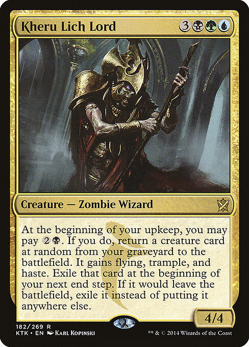 Kheru Lich Lord (KTK) 182 - Near Mint