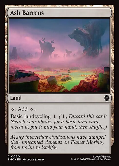 Ash Barrens (TMC) 60 - Near Mint