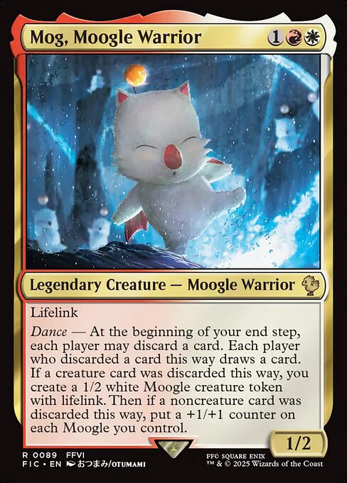 Mog, Moogle Warrior (FIC) 89 - Near Mint
