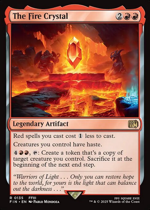 The Fire Crystal (FIN) 135 - Near Mint