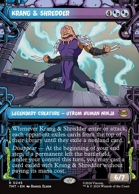 Krang & Shredder Foil (TMT) #245