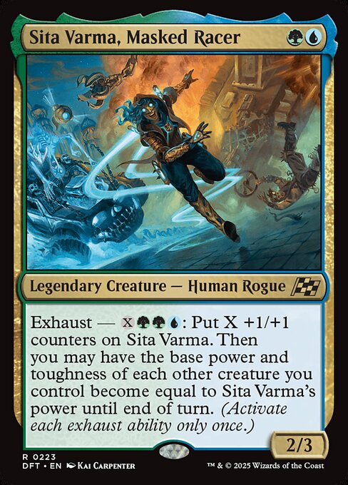 Sita Varma, Masked Racer (DFT) #223