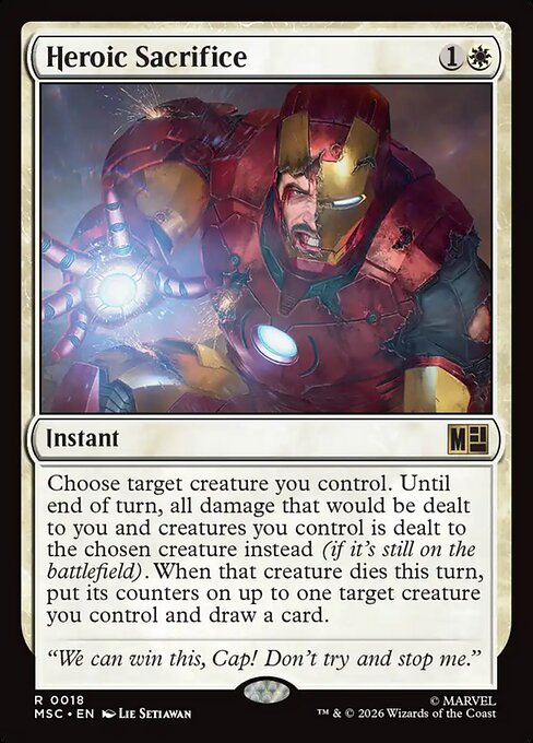 Heroic Sacrifice (MSC) 18 - Near Mint