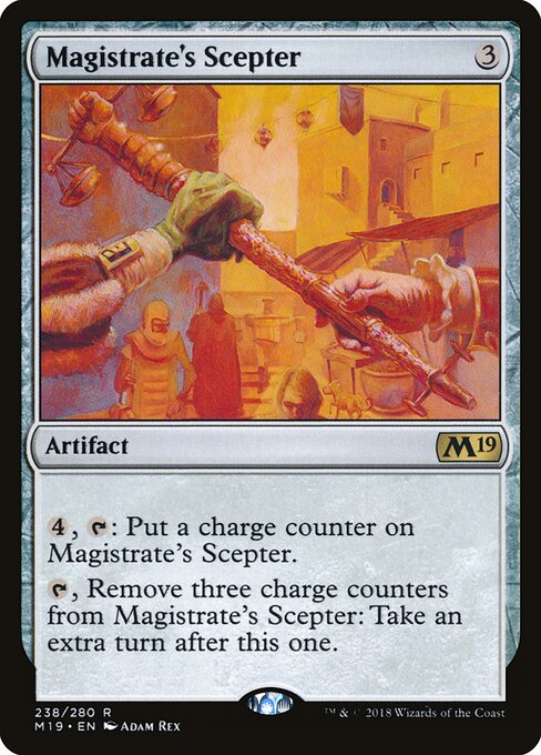 Magistrate's Scepter (M19) 238 - Near Mint