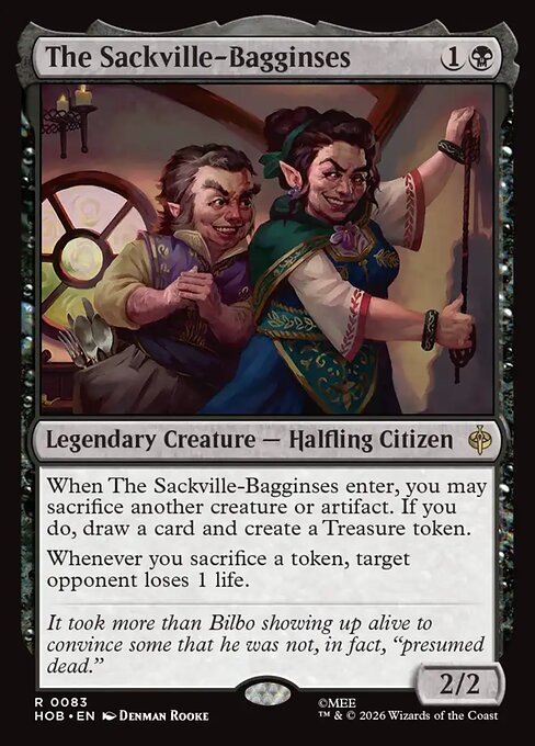 The Sackville-Bagginses Foil (HOB) #83
