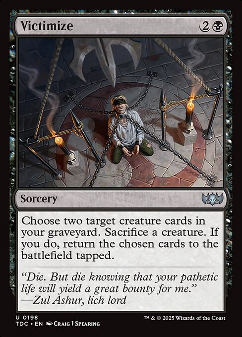 Victimize (TDC) 198 - Near Mint