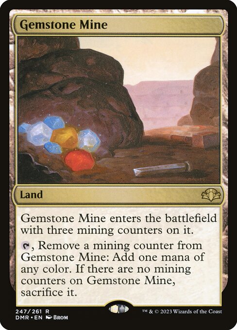 Gemstone Mine (DMR) 247 - Foil - Near Mint