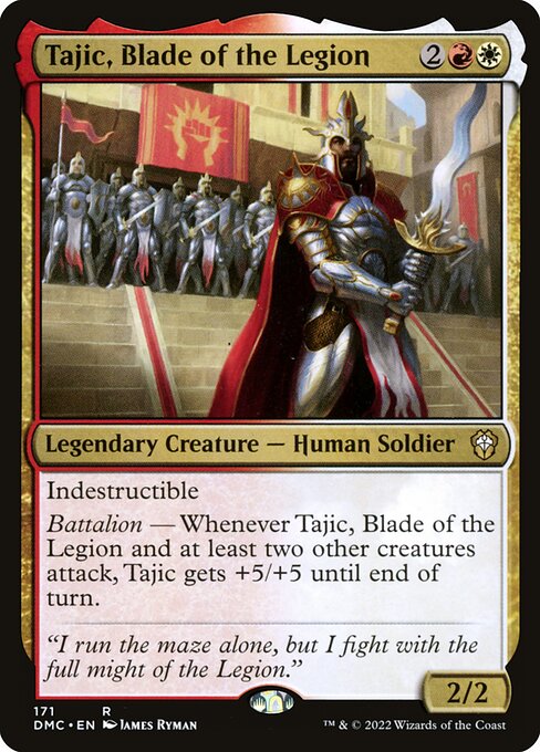 Tajic, Blade of the Legion (DMC) 171 - Near Mint