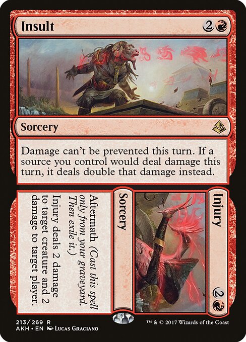 Insult // Injury (AKH) 213 - Near Mint