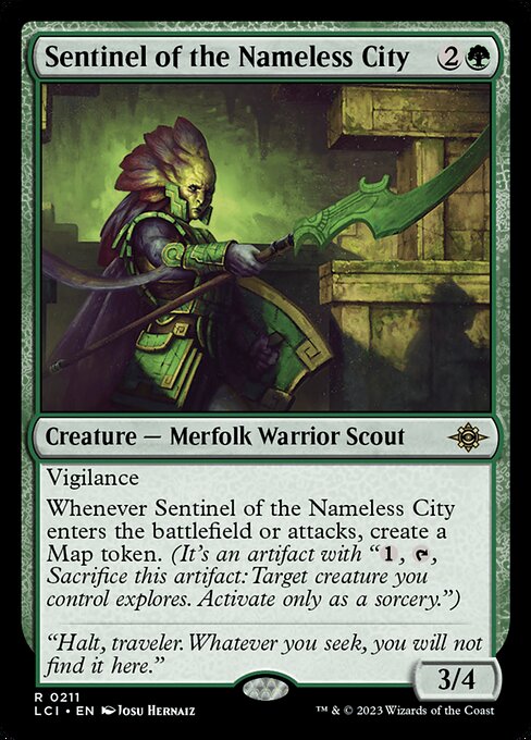 Sentinel of the Nameless City (LCI) 211 - Near Mint