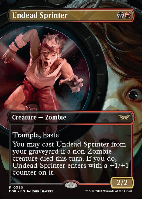 Undead Sprinter Foil (DSK) #350