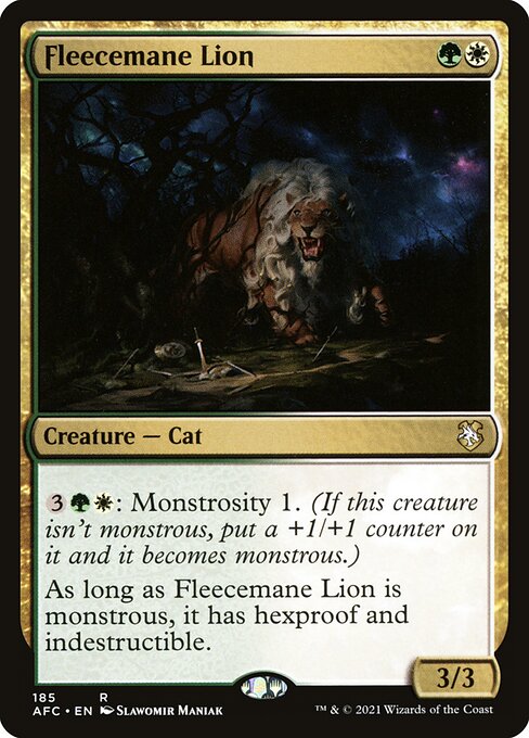 Fleecemane Lion (AFC) 185 - Near Mint