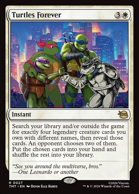 Turtles Forever (TMT) 27 - Near Mint