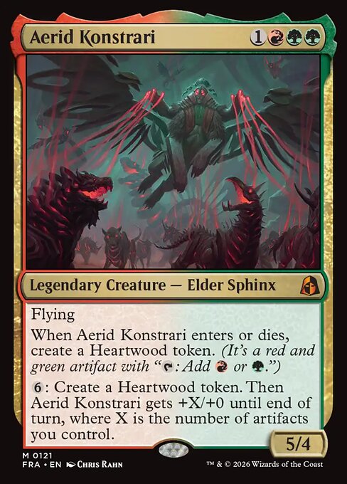 Aerid Konstrari (FRA) 121 - Near Mint