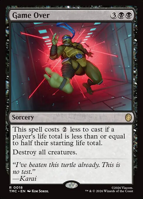 Game Over (TMC) 18 - Near Mint