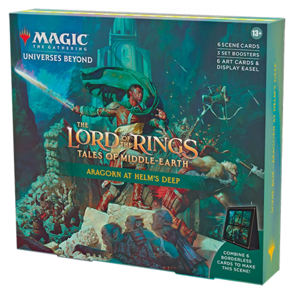 Magic: The Gathering The Lord of the Rings: Tales of Middle-earth - Holiday Scene Box (Set of 4)